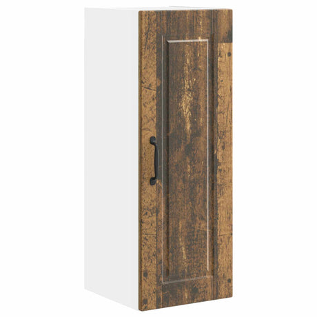 Vidaxl wandkast porto oudhout 30 x 31 x 80 cm bewerkt hout