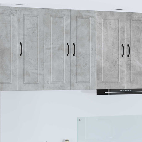 Vidaxl wandkast porto beton grijs 60 x 31 x 80 cm bewerkt hout