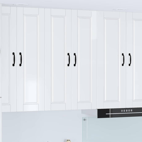 Vidaxl wandkast porto hoogglans wit 60 x 31 x 100 cm bewerkt hout
