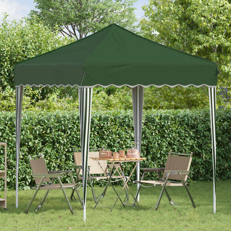 Vidaxl pop-up partytent 195 x 195 x 245 cm groen oxford stof