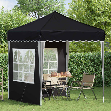 Vidaxl pop-up partytent 195 x 195 x 245 cm antracietkleurig