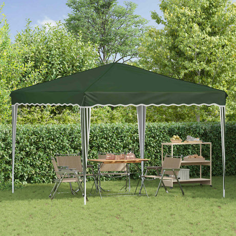 Vidaxl pop-up partytent 288 x 288 x 245 cm groen oxford stof