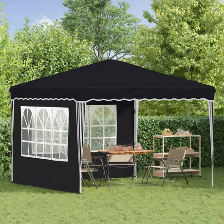 Vidaxl pop-up partytent 288 x 288 x 245 cm antraciet oxford stof