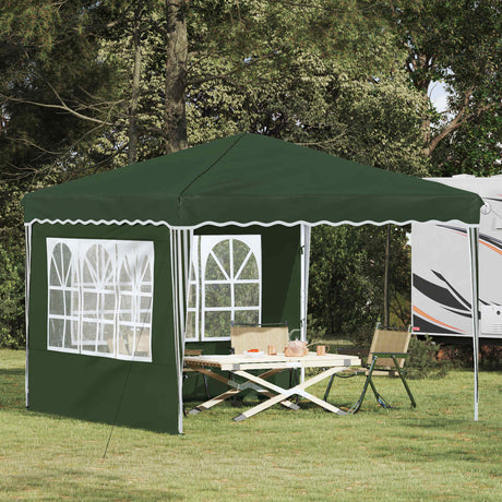 Vidaxl pop-up partytent 288 x 288 x 245 cm groen oxford stof