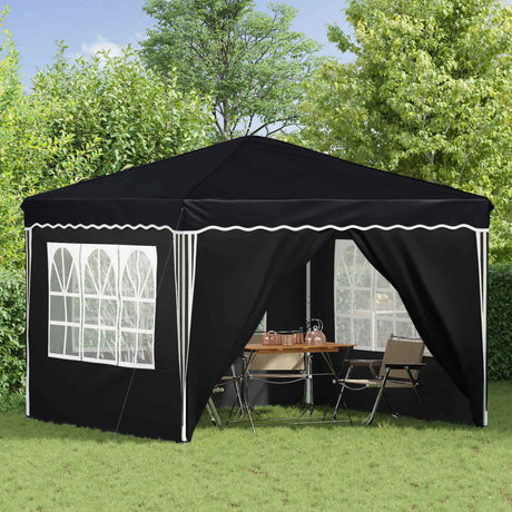 Vidaxl pop-up partytent 288 x 288 x 245 cm antraciet oxford stof
