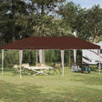 Vidaxl pop-up partytent 575 x 290 x 245 cm bruin