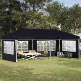 Vidaxl pop-up partytent 575 x 289 x 245 cm antraciet