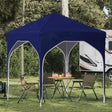 Vidaxl pop-up partytent 194 x 194 x 245 cm blauw