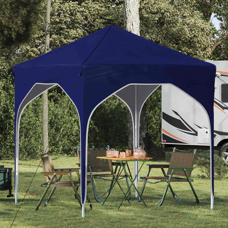 Vidaxl pop-up partytent 194 x 194 x 245 cm blauw