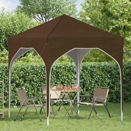 Vidaxl pop-up partytent 194 x 194 x 245 cm taupe