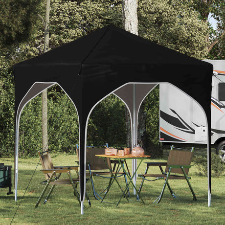 Vidaxl pop-up partytent 194 x 194 x 245 cm zwart
