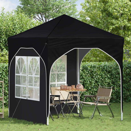 Vidaxl pop-up partytent 192 x 192 x 245 cm antraciet