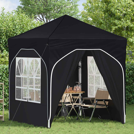 Vidaxl pop-up partytent 192 x 192 x 245 cm antraciet