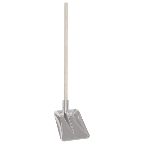 Vidaxl schep hoofd zilver 45 x 38 cm aluminium