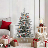 Vidaxl kerstbal set 40 st goud en rood ø 6 cm kunststof