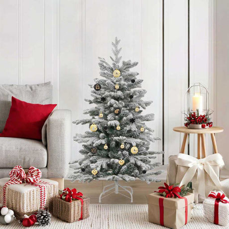 Vidaxl kerstbal set 40 st zwart en goud ø 6 cm kunststof