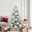 Vidaxl kerstbal set xl 9 st wit ø 15 cm kunststof