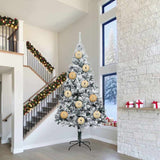 Vidaxl kerstbal set xxl 3 st goud ø 25 cm kunststof