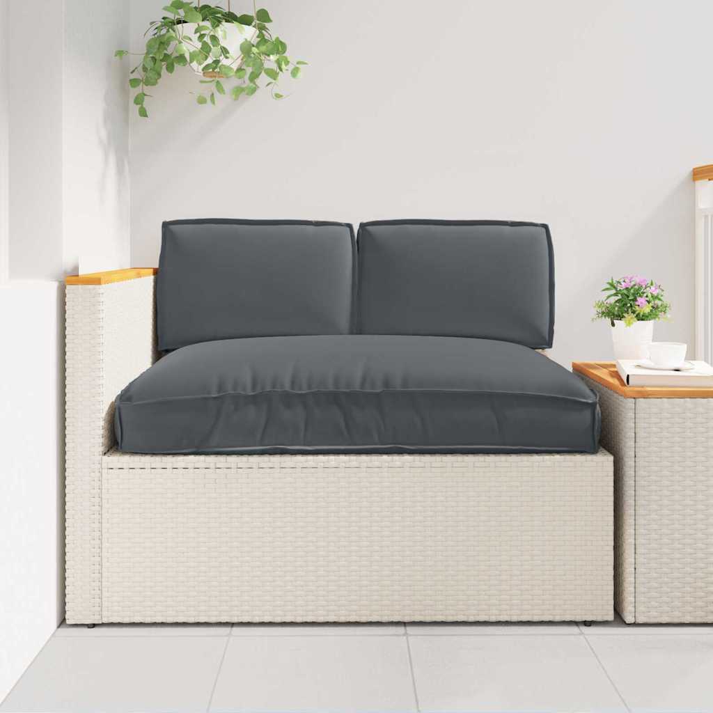 Vidaxl kussen set oxford stof antraciet 120 x 80 x 52 cm