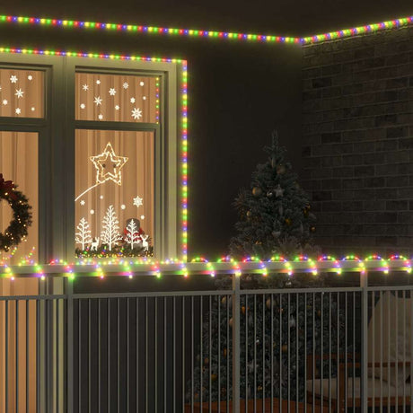 Vidaxl touwenlicht met touwlichten multikleur 100 m pvc