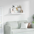 Vidaxl wandplank muurmontage wit marmer 90 x 23,5 x 3,8 cm