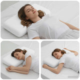 Vidaxl slapen kussen 70 x 36 x 6,5 cm medium traagschuim wit