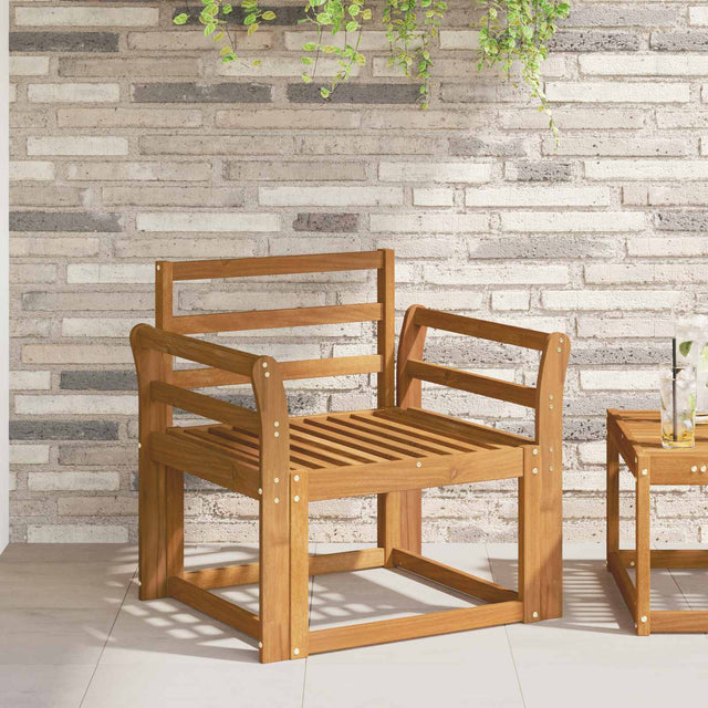 Vidaxl armleuning 2 st naturel 58,5 x 8 x 60 cm massief acaciahout