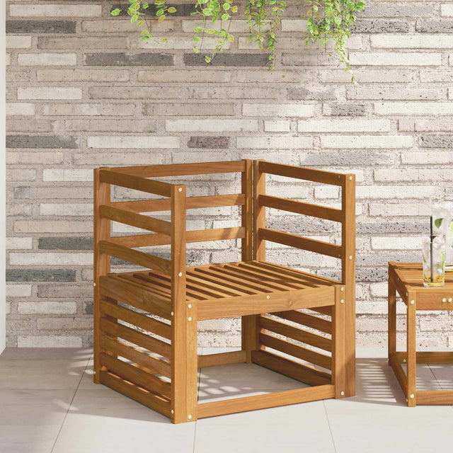 Vidaxl armleuningen 2 st bruin 59 x 4 x 73 cm massief acaciahout