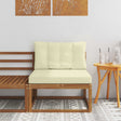 Vidaxl buiten midden sofa naturel