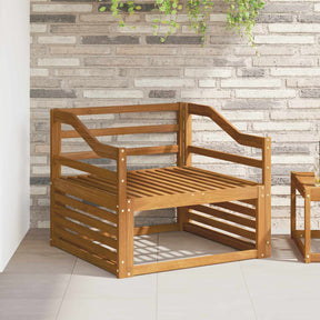 Vidaxl armleuningen 2 st bruin 79 x 4 x 73 cm massief acaciahout