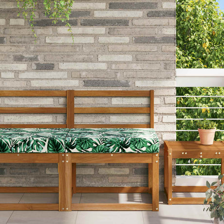 Vidaxl buiten bankkussen polyester bladpatroon 60 x 60 cm bladpatroon