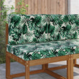 Vidaxl buiten bankkussen polyester bladpatroon 60 x 60 cm bladpatroon