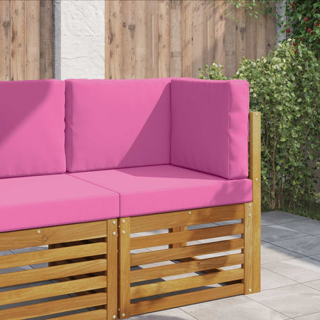 Vidaxl buiten bankkussen polyester roze 60 x 60 cm