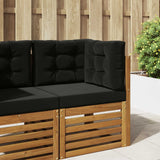 Vidaxl buiten bankkussen polyester zwart 60 x 60 cm