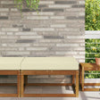 Vidaxl buiten bankkussen polyester crèmekleurig 80 x 80 cm
