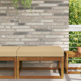 Vidaxl buiten bankkussen polyester beige 80 x 80 cm