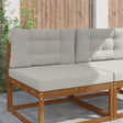 Vidaxl buiten bankkussen polyester grijs 80 x 80 cm