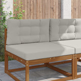 Vidaxl buiten bankkussen polyester grijs 80 x 80 cm