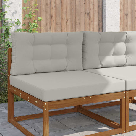 Vidaxl buiten bankkussen polyester grijs 80 x 80 cm