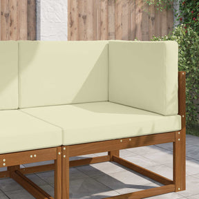 Vidaxl buiten bankkussen polyester crèmekleurig 80 x 80 cm