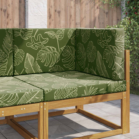 Vidaxl buiten bankkussen polyester bladontwerp 80 x 80 cm bladontwerp