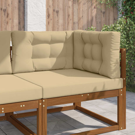 Vidaxl buiten bankkussen polyester beige 80 x 80 cm