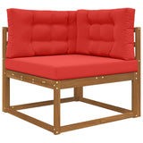 Vidaxl buiten bankkussen polyester rood 80 x 80 cm