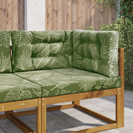 Vidaxl buiten bankkussen polyester bladontwerp 80 x 80 cm bladontwerp