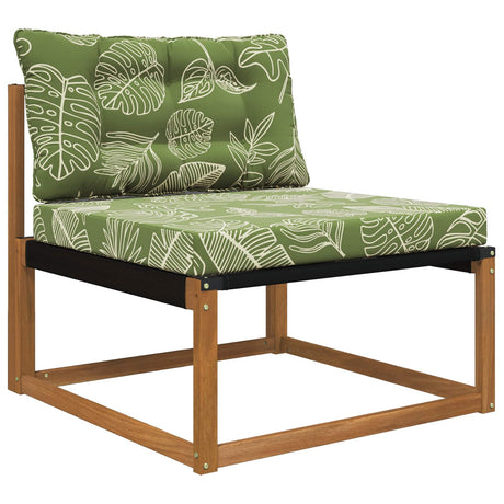 Vidaxl buiten bankkussen polyester bladontwerp 80 x 68,5 cm