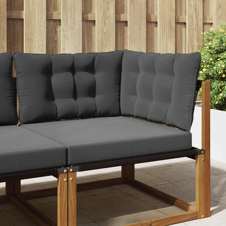 Vidaxl buiten bankkussen polyester antraciet 68,5 x 68,5 cm
