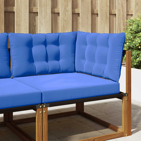 Vidaxl buiten bankkussen polyester koninklijk blauw 68,5 x 68,5 cm