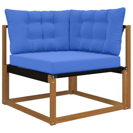 Vidaxl buiten bankkussen polyester koninklijk blauw 68,5 x 68,5 cm