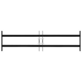 Vidaxl raam beveiligingsgrill 115 x 30 cm gegalvaniseerd staal