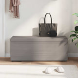Vidaxl kruk taupe 101 x 41 x 40 cm stof en geëngineerd hout